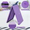 imageGiantex 6x2X16 Gymnastics Mat Thick Folding Panel for for Gym Yoga Exercise Mat with Hook ampamp Loop FastenersPurple