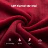 imageGiantex Electric Heated Blanket 84quot x 62quot Flannel Thermal Blanket wMachine Washable 10 Heating Levels 12 Hour Auto ShutOff Overheat Protection Twin Size Heating Blanket for Bed Couch Red