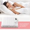 imageGiantex Electric Heated Mattress Pad Heating Bed Topper with LowVoltage Five Modes Temper Control and Timer Fast Heating Detachable Connector Warmer Bed Toppers Twin Size Heating Mattress Pad