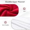imageGiantex Electric Heated Throw Blanket  84 x 62 Electric Heating Blanket Throw w 5 Heating Levels 10 Hours AutoOff Overheat Protection Washable for Home ampamp Office Full Body Warming Red TwinRed
