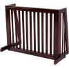 imageGiantex Expandable Wood Dog Gate 2880 Adjustable Freestanding Safety Gate Step Over Fence for Small to Medium Sized Pets Indoor House Doorway Stairs Extra Wide Fence