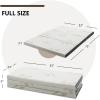 imageGiantex Folding Mattress Twin 3quot Trifold Memory Foam Mattress Foldable Mattress Topper wSoft Knit Fabric Portable Mattress wCarrying Bag for RV Guest Bed CertiPURUS Certified Twin XLFull