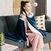 imageGiantex Heated Blanket Electric Throw  DoubleSided Electric Blanket with 5 Heat Settings 3Hour Auto Shut Off Flannel ampamp Cashmere Throw Blanket Machine Washable 50 x 60 Heating Blanket Blue