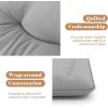 imageGiantex Japanese Floor Mattress 4 Inch Futon Mattress wWashable Cover ampamp Storage Bag Foldable Roll up Mattress Tatami Mat Portable Sleeping Pad for Camping Dormitory Kids Floor Lounger Bed FullGrey
