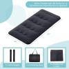 imageGiantex Japanese Floor Mattress 4 Inch Futon Mattress wWashable Cover ampamp Storage Bag Foldable Roll up Mattress Tatami Mat Portable Sleeping Pad for Camping Dormitory Kids Floor Lounger Bed FullBlack