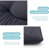 imageGiantex Japanese Floor Mattress 4 Inch Futon Mattress wWashable Cover ampamp Storage Bag Foldable Roll up Mattress Tatami Mat Portable Sleeping Pad for Camping Dormitory Kids Floor Lounger Bed FullBlack