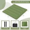 imageGiantex Japanese Floor Mattress 4 Inch Futon Mattress wWashable Cover ampamp Storage Bag Foldable Roll up Mattress Tatami Mat Portable Sleeping Pad for Camping Dormitory Kids Floor Lounger Bed FullGreen
