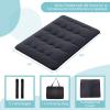 imageGiantex Japanese Floor Mattress 4 Inch Futon Mattress wWashable Cover ampamp Storage Bag Foldable Roll up Mattress Tatami Mat Portable Sleeping Pad for Camping Dormitory Kids Floor Lounger Bed FullBlack