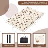 imageGiantex Japanese Floor Mattress 4 Inch Futon Mattress wWashable Cover ampamp Storage Bag Foldable Roll up Mattress Tatami Mat Portable Sleeping Pad for Camping Dormitory Kids Floor Lounger Bed FullBrown Bear
