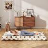 imageGiantex Japanese Floor Mattress 4 Inch Futon Mattress wWashable Cover ampamp Storage Bag Foldable Roll up Mattress Tatami Mat Portable Sleeping Pad for Camping Dormitory Kids Floor Lounger Bed FullBrown Bear