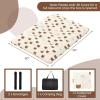 imageGiantex Japanese Floor Mattress 4 Inch Futon Mattress wWashable Cover ampamp Storage Bag Foldable Roll up Mattress Tatami Mat Portable Sleeping Pad for Camping Dormitory Kids Floor Lounger Bed FullBrown Bear