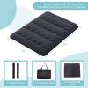 imageGiantex Japanese Floor Mattress 4 Inch Futon Mattress wWashable Cover ampamp Storage Bag Foldable Roll up Mattress Tatami Mat Portable Sleeping Pad for Camping Dormitory Kids Floor Lounger Bed FullBlack