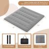 imageGiantex Japanese Floor Mattress 4 Inch Futon Mattress wWashable Cover ampamp Storage Bag Foldable Roll up Mattress Tatami Mat Portable Sleeping Pad for Camping Dormitory Kids Floor Lounger Bed FullGrey