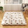 imageGiantex Japanese Floor Mattress 4 Inch Futon Mattress wWashable Cover ampamp Storage Bag Foldable Roll up Mattress Tatami Mat Portable Sleeping Pad for Camping Dormitory Kids Floor Lounger Bed FullBrown Bear