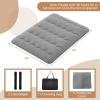 imageGiantex Japanese Floor Mattress 4 Inch Futon Mattress wWashable Cover ampamp Storage Bag Foldable Roll up Mattress Tatami Mat Portable Sleeping Pad for Camping Dormitory Kids Floor Lounger Bed FullGrey
