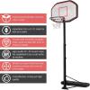 imageGiantex Portable Basketball Hoop 10 Ft Adjustable Height 6510 Ft 43 Inch Backboard Basketball Goal Suit for Court Driveway Garage Indoor Outdoor Basketball Hoop for Kids Youth Junior