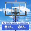 imageGiantex Portable Basketball Hoop Outdoor  4910 FT Quickly Height Adjustable Basketball Goal System w 44 Inch Shatterproof Backboard Basketball Hoop Indoor for Adults Backyard Driveway Pool