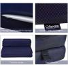 imageGiantex TriFold Folding Mattress Queen  4Inch Portable Sofa Bed with Washable Cover ampamp Handles HighDensity Foam Floor Couch for Adults Guest Bed for Camping Sleepovers GrayBlue