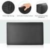 imageGiantex Upholstered Headboard for TwinTwin XL Size Bed Wall Mounted Twin Headboard Only PU Leather Headboard for Dorm Bedroom Attachment Device Included College Dorm Headboard Black