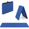 imageGiantex 6x2X16 Gymnastics Mat Thick Folding Panel for for Gym Yoga Exercise Mat with Hook ampamp Loop FastenersBlue
