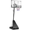 imageGiantex Portable Basketball Hoop Outdoor  4910 FT Quickly Height Adjustable Basketball Goal System w 44 Inch Shatterproof Backboard Basketball Hoop Indoor for Adults Backyard Driveway Pool