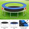 imageGiantex 8Ft 10Ft 12Ft 14Ft 15Ft 16Ft Trampoline Pad TearResistant Edge Cover Springs Protection Pad All Weather Replacement Trampoline Safety PadBlue