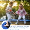 imageGiantex 8Ft 10Ft 12Ft 14Ft 15Ft 16Ft Trampoline Pad TearResistant Edge Cover Springs Protection Pad All Weather Replacement Trampoline Safety PadBlue