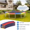 imageGiantex 8Ft 10Ft 12Ft 14Ft 15Ft 16Ft Trampoline Pad TearResistant Edge Cover Springs Protection Pad All Weather Replacement Trampoline Safety PadRainbow