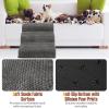 imageGiantex Dog Ramp Stairs for Bed 3 Tiers Foam Pet Steps for Small Dogs Puppy Cats Older Washable Cover High Density Foam NonSlip Stairs for Dogs to Get on Bed Sofa Gray 3 StepsGray