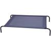 imageGiantex Elevated Pet Bed for Medium Large Dogs Keep Pets Cool Portable Raised Pet Cot Indoor Outdoor Camping Waterproof Breathable Mat Steel Frame Easy Assembly LargeXLarge