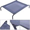 imageGiantex Elevated Pet Bed for Medium Large Dogs Keep Pets Cool Portable Raised Pet Cot Indoor Outdoor Camping Waterproof Breathable Mat Steel Frame Easy Assembly LargeLarge
