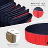 imageGiantex Foldable Pet Swimming Pool Dog Bath Pool with AntiSlip Bottom Portable PVC Pets Bathing Tub Kiddie Pools for Dogs Cats Kids Easy to Drain Collapsible Dog Pet Pool XL55inch Red