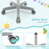 imageGiantex Kids Desk Chair Height Adjustable Children Swivel Computer Chair with YShaped Lumbar Support ampamp Universal Casters Mesh Kids Task Chair for Study Boys Girls Aged 413 BlueGrey