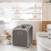imageGiantex Portable Steam Sauna Spa 2L Folding Private Sauna Tent WChair Foot Massage Roller Absorbent Pad9 Adjustable Temperature Levels for Stress Fatigue 33 x 33x 42 Inch GrayGray
