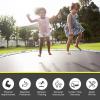 imageGiantex Replacement Trampoline Mat HighElastic PP WeatherResistant Mat Fits 8 10 12 14 16ft Round Frame Spring Not Included16Ft w 108 VHooks 7 Spring