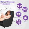 imageGiantex Zero Gravity Full Body Massage Chair BrownBlack