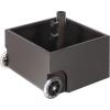 imageGiantex 170lbs Filled Umbrella Base with Wheels Heavy Duty Umbrella Stand with Fillable Planter Drainage Holes Outdoor Market Umbrella Holder for Patio Garden Deck Pool Dark BrownDark Brown
