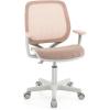 imageGiantex Kids Desk Chair Children Armrest Computer Chair with SitLock Wheels Ergonomic Kids Office Chair with Waterfall Seat Rolling Swivel Mesh Study Desk Chair for Boys Girls BluePink