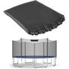 imageGiantex Replacement Trampoline Mat HighElastic PP WeatherResistant Mat Fits 8 10 12 14 16ft Round Frame Spring Not Included12Ft w 72 VHooks 55 Spring
