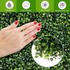 imageGiantex 12PCS 20x20inch Artificial Boxwood Panels 333 Square Feet Faux Greenery Wall Privacy Hedge Screen for Wedding Decorations Fence Backdrop Outdoor Patio Garden Topiary Hedge Protective ScreenGreen Boxwood