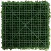 imageGiantex 12PCS 20x20inch Artificial Boxwood Panels 333 Square Feet Faux Greenery Wall Privacy Hedge Screen for Wedding Decorations Fence Backdrop Outdoor Patio Garden Topiary Hedge Protective ScreenGreen Boxwood