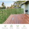imageGiantex 3PCS Expandable Artificial Hedges Faux Ivy Leaves Fence Stretchable Artificial Ivy Privacy Fence Screen Decorative Trellis for Backdrop Outdoor Garden Porch Patio Home Decorations