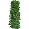 imageGiantex Artificial Faux Ivy Privacy Fence 95x40 Artificial Hedge Faux Ivy Vine Leaf Greenery Wall Screen Decorative Trellis Fence Covering for Outdoor Porch Garden Patio118x59