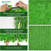 imageGiantex Artificial Ivy Privacy Fence Screen 118 x 394 Artificial Hedges Fence Faux Ivy Vine Greenery Wall Outdoor Privacy Fence Covering for Yard Garden Patio Decoration GreenGreen