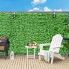 imageGiantex Artificial Ivy Privacy Fence Screen 118 x 394 Artificial Hedges Fence Faux Ivy Vine Greenery Wall Outdoor Privacy Fence Covering for Yard Garden Patio Decoration GreenGreen