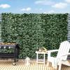 imageGiantex Artificial Ivy Privacy Fence Screen 118 x 394 Artificial Hedges Fence Faux Ivy Vine Greenery Wall Outdoor Privacy Fence Covering for Yard Garden Patio Decoration GreenDark Green