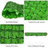 imageGiantex Artificial Ivy Privacy Fence Screen 118 x 394 Artificial Hedges Fence Faux Ivy Vine Greenery Wall Outdoor Privacy Fence Covering for Yard Garden Patio Decoration GreenGreen