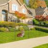 imageGiantex Decorative Garden Fence 5 Pack 39H x 145ft L Rustproof Metal Wire Border Outdoor Animal Barrier No Dig Fencing Flower Bed Edging Fence for Yard Patio Landscape Decor