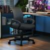 imageGiantex Ergonomic Mesh Office Chair MidBack Computer Chair with Breathable Backrest Lumbar Support and Adjustable Height Gaming Chair Swivel Rolling Desk Chair for Home Office Task and Study