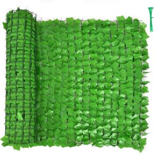 imageGiantex Artificial Ivy Privacy Fence Screen 118 x 394 Artificial Hedges Fence Faux Ivy Vine Greenery Wall Outdoor Privacy Fence Covering for Yard Garden Patio Decoration GreenGreen